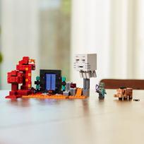 minecraft konstruktoriai - LEGO Minecraft: Nether Portal Ambush 21255 - 7 nuotrauka