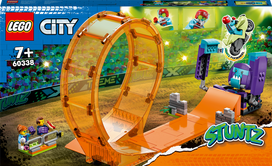 LEGO City Šimpanzės smūgių kaskadinė kilpa 60338