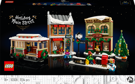 pagrindinis rinkinys - LEGO Icons Pagrindinė Kalėdų gatvė 10308 - 1 nuotrauka
