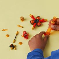 lego ninjago spinjitzu - LEGO NINJAGO Kai drakono galios Spinjitzu verstukas 71777 - 8 nuotrauka