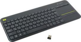 logitech touch keyboard - Logitech K400 Plus Black (Juoda) - 3 nuotrauka