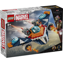 zaislas paukstia - LEGO Super Heroes Rocket „Karo paukštis“ prieš Ronaną 76278 - 1 nuotrauka