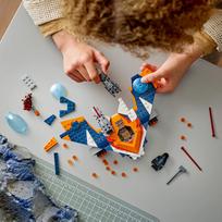 zaislas paukstia - LEGO Super Heroes Rocket „Karo paukštis“ prieš Ronaną 76278 - 6 nuotrauka