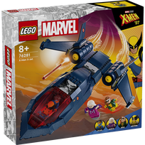 lego konstruktoris - LEGO Marvel X-Men Jet 76281 - 3 nuotrauka