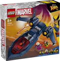 lego konstruktoris - LEGO Marvel X-Men Jet 76281 - 4 nuotrauka