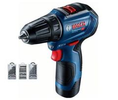  Bosch GSR 12V-30, 12 V, su akumuliatoriumi ir įkrovikliu