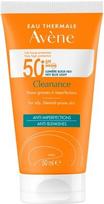 idegio kremas - Apsauginis kremas nuo saulės Avene Cleanance SPF50, 50 ml - 1 nuotrauka