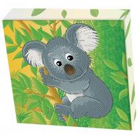 Deimantinė mozaika Diamond Dotz Koala Climb DBX.022, žalia/pilka