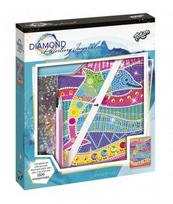 Deimantinė mozaika Totum Notebook Dolphin 079755, įvairių spalvų