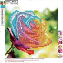 Deimantinė mozaika Centrum Roses 89746, įvairių spalvų
