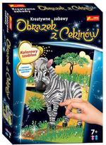 Deimantinė mozaika Ranok Zebra 15160262, įvairių spalvų