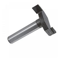 medzio freza - Freza medžiui Dedra 8 x 32 x 6.35 mm - 1 nuotrauka