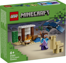 senukai minecraft lego - LEGO Minecraft Styvo ekspedicija dykumoje 21251 - 3 nuotrauka
