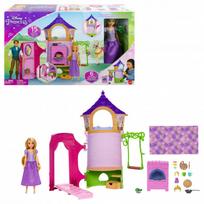 auksaplauke - Disney Princess lėlės Auksaplaukės ir bokšto rinkinys HLW30 - 1 nuotrauka