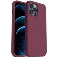 Riff "Soft Silicone Case iPhone 15 Plus" Bordo