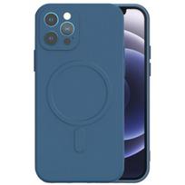 Mocco "MagSilicone Soft Back Case iPhone 14 Plus" Blue