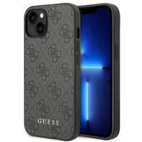 iphone 13 telefono deklas guess - Guess "4G Metal Gold Logo iPhone 14" Grey - 2 nuotrauka