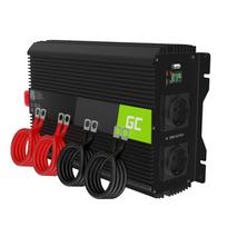 4000w - Green Cell PRO automobilio maitinimo inverteris 12V į 230V 2000W/4000W modifikuota sinusinė banga - 1 nuotrauka