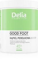 druska kojoms - Kojų kremas Delia Cosmetics Good Foot Pearl Foot Bath, 250 g - 1 nuotrauka