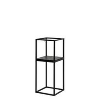 Gėlių stovas Garden Center LILLE, 19 cm x 19 cm x 47 cm, metalas, juoda