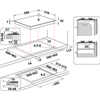 dujinies - Whirlpool AKTL 629/NB1 - 5 nuotrauka
