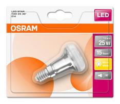 r39 e14 -  OSRAM, E14, R39, 1,5W, 2700K, 110 lm, non-dim - 1 nuotrauka