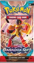 korteliu zaidimai - Pokemon TCG - Scarlet & Violet 4 Paradox Rift Booster - 1 nuotrauka