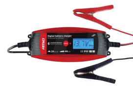 agm akumuliatoriai 12v - Automatinis akumuliatoriaus įkroviklis AGM   6V/12V - DVL DBC-4A - 1 nuotrauka