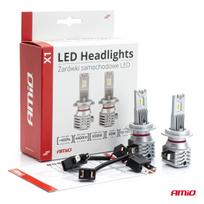 LED lemputės H7 Amio X1