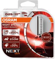 Lemputės Osram D2S XENARC NIGHT BREAKER LASER  200% 3 metai