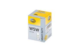w5w lemputes - Halogeninė lemputė HELLA W5W 24V - 1 nuotrauka