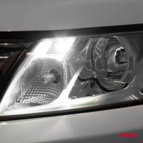 LED lemputės W5W T10 su lęšiu | CANBUS