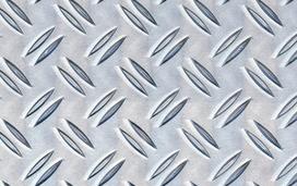 Rifliuotas aliuminio lakštas, Matmenys 1,5 x 250 x 500 mm, 466756