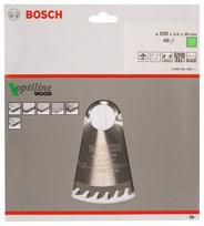 190 x 30 pjovimo diskas - Medienos pjovimo diskas BOSCH Optiline Wood, 190 x 30 x 2,0 mm, 48 - 1 nuotrauka