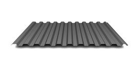 Profiliuota - trapecinė skarda METALMASTER, matmenys 0,47 x 1100 x 2000 mm, grafito spalvos, RR23, 1