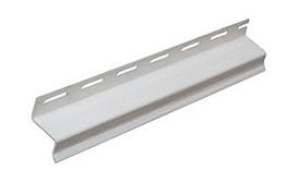 PVC S tipo profilis S 16 SIDING BOR  Ilgis 3,81 m, baltos spalvos