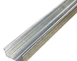 Lubinis - sieninis profilis PROFSTAR CD-60/27, matmenys 60 x 27 x 0,5 mm, ilgis - 4 m