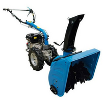 Benzininis motoblokas Gude GME 6.5 V,  4.8kW su sniego pūstuvu 56cm