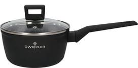 Puodas su ilga rankena ir dangčiu ZWIEGER FORTE, 16 cm, ST