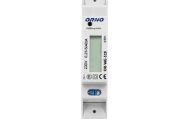 elektros - Modulinis elektros skaitiklis ORNO OR-WE-521/501, 1 fazės, 5-40A, 230V, IP20, LCD ekranas, montuojam - 1 nuotrauka
