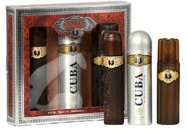 Cuba Gold 100ml EDT + 100ml Aftershave Lotion + 200ml Deodorant