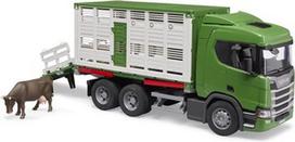 modely - Gyvulių vežimo sunkvežimis Bruder Scania 03548 - 1 nuotrauka