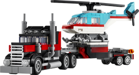 sraigtasparnis - LEGO Creator Bortinis sunkvežimis su sraigtasparniu 31146 - 4 nuotrauka