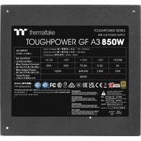 850 thermaltake -  Thermaltake ToughPower GF 850 W, 13.5 cm - 4 nuotrauka