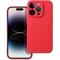 iphone 14 pro case red - Riff "Magsafe Silicone Case iPhone 14 Pro" Red - 1 nuotrauka