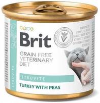 Brit Veterinary Diet Struvite Turkey with Peas, kalakutiena, 0.2 kg
