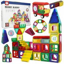 Magnetinis konstruktorius MalPlay spalvoti blokeliai, 110 d.