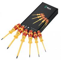 atsuktuvai elektriko -  VDE 1000V 1060i/1065i 6 vnt. 051576 Wera - 1 nuotrauka