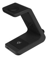 DELTACO 15 W, USB-C, Qi sertifikuotas, juodas / QI-1037