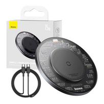 pakrovejas 24w usb - Baseus Simple 2 Wireless Charger 15W - 2 nuotrauka